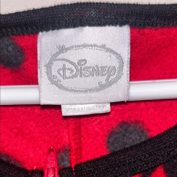 Disney Red Pajama Set with Black Mickey Pattern - Picture 4 of 7